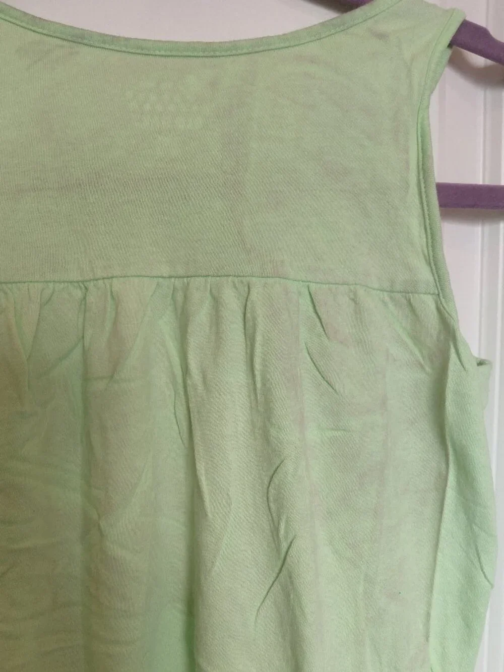 Girls Old Navy Lime Green Tank